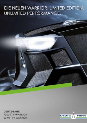 Трактори 4WD (задвиждане на четирите колела) DEUTZ-FAHR 9340 TTV Warrior