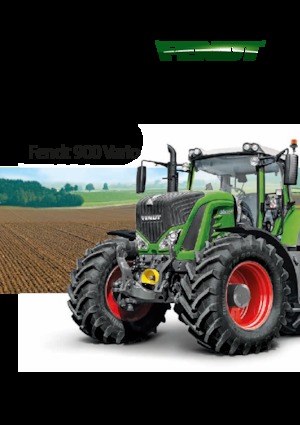 Трактори 4WD (задвиждане на четирите колела) Fendt 939 Vario Profi