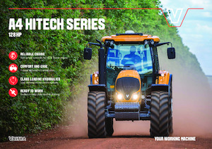Трактори 4WD (задвиждане на четирите колела) Valtra A134.H