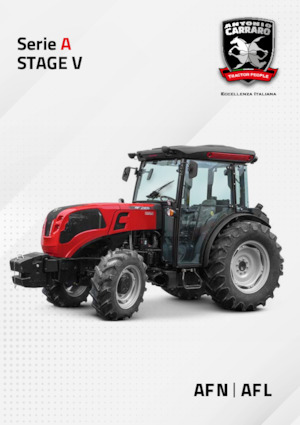 Трактори 4WD (задвиждане на четирите колела) Carraro AF 2.95 N