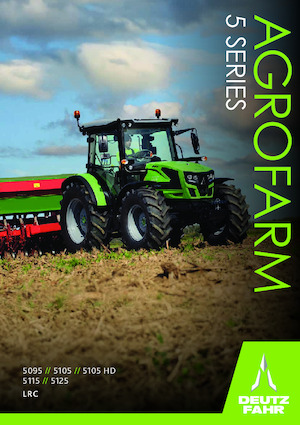 Трактори 4WD (задвиждане на четирите колела) DEUTZ-FAHR Agrofarm 5125