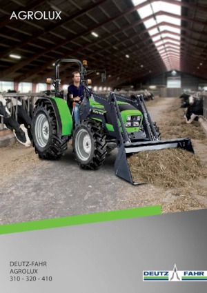 Трактори 4WD (задвиждане на четирите колела) DEUTZ-FAHR Agrolux 410