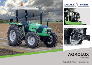 Трактори 4WD (задвиждане на четирите колела) DEUTZ-FAHR Agrolux 4.80