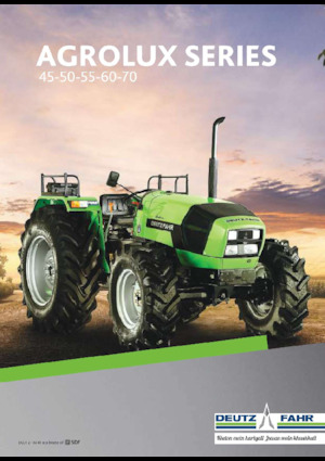Трактори 4WD (задвиждане на четирите колела) DEUTZ-FAHR Agrolux 50