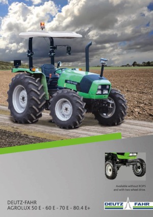 Трактори 4WD (задвиждане на четирите колела) DEUTZ-FAHR Agrolux 70 E