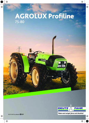 Трактори 4WD (задвиждане на четирите колела) DEUTZ-FAHR Agrolux 75 Profiline