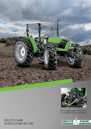 Трактори 4WD (задвиждане на четирите колела) DEUTZ-FAHR Agrolux 80