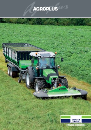Трактори 4WD (задвиждане на четирите колела) DEUTZ-FAHR Agroplus 315