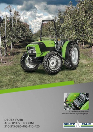 Трактори 4WD (задвиждане на четирите колела) DEUTZ-FAHR Agroplus F Ecoline 320