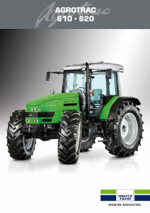 Трактори 4WD (задвиждане на четирите колела) DEUTZ-FAHR Agrotrac 610 DT