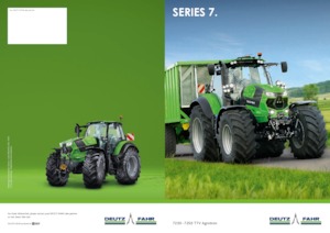 Трактори 4WD (задвиждане на четирите колела) DEUTZ-FAHR Agrotron 7250 TTV