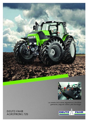 Трактори 4WD (задвиждане на четирите колела) DEUTZ-FAHR Agrotron L 720 DCR