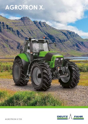 Трактори 4WD (задвиждане на четирите колела) DEUTZ-FAHR Agrotron X 720