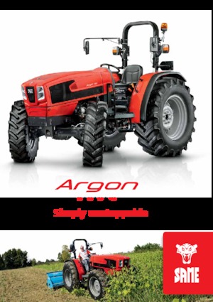 Трактори 4WD (задвиждане на четирите колела) SAME Argon 90 