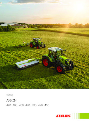 Трактори 4WD (задвиждане на четирите колела) Claas Arion 450 Trend