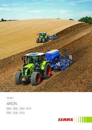 Трактори 4WD (задвиждане на четирите колела) Claas Arion 650