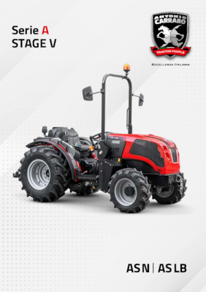 Трактори 4WD (задвиждане на четирите колела) Carraro AS 7.75 N