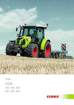 Трактори 4WD (задвиждане на четирите колела) Claas Atos 350