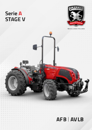 Трактори 4WD (задвиждане на четирите колела) Carraro AF 2.105 B