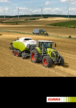 Трактори 4WD (задвиждане на четирите колела) Claas Axion 850 