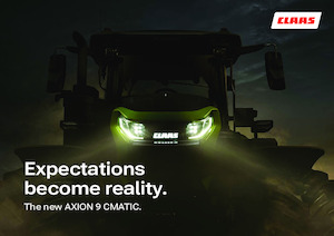 Трактори 4WD (задвиждане на четирите колела) Claas Axion 9.390 Cmatic 