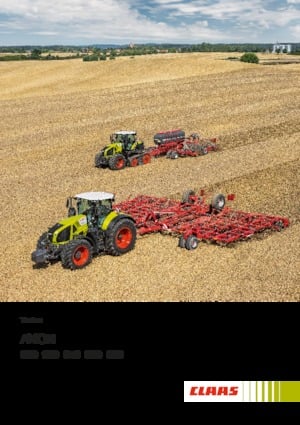 Трактори 4WD (задвиждане на четирите колела) Claas Axion 930 Terra Trac