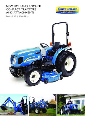 Трактори 4WD (задвиждане на четирите колела) New Holland Boomer 30