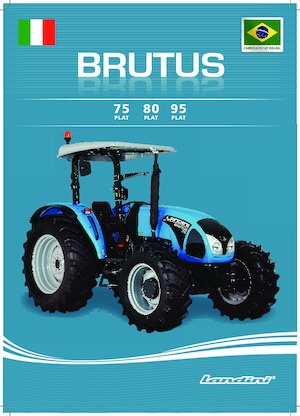 Трактори 4WD (задвиждане на четирите колела) Landini Brutus 95 