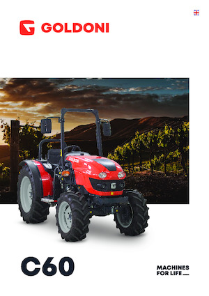 Трактори 4WD (задвиждане на четирите колела) Goldoni C 60
