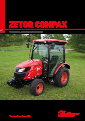 Трактори 4WD (задвиждане на четирите колела) Zetor Compax CL 25 NC