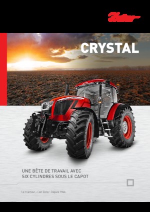 Трактори 4WD (задвиждане на четирите колела) Zetor Crystal 160