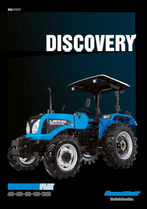 Трактори 4WD (задвиждане на четирите колела) Landini Discovery Plat 60