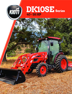 Трактори 4WD (задвиждане на четирите колела) Kioti DK4710SE HST 