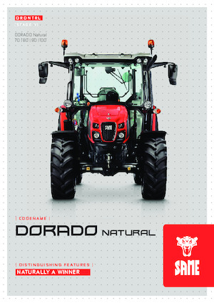 Трактори 4WD (задвиждане на четирите колела) SAME Dorado 100 Natural 