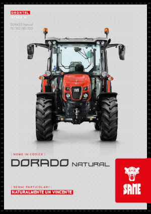 Трактори 4WD (задвиждане на четирите колела) SAME Dorado 100 Natural 