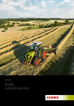 Трактори 4WD (задвиждане на четирите колела) Claas Elios 2.75 Comfort