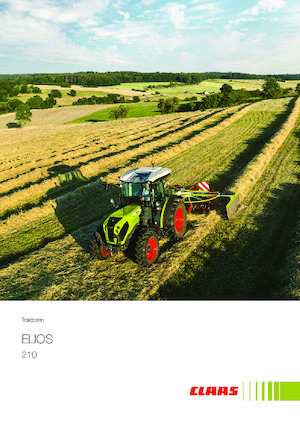 Трактори 4WD (задвиждане на четирите колела) Claas Elios 210 Basic 