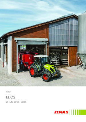 Трактори 4WD (задвиждане на четирите колела) Claas Elios 3.85 Trend