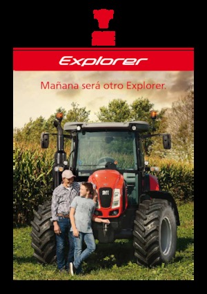 Трактори 4WD (задвиждане на четирите колела) SAME Explorer 120 HD 