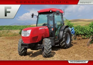 Трактори 4WD (задвиждане на четирите колела) McCormick F120F