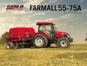 Трактори 4WD (задвиждане на четирите колела) Case IH Farmall 75 A Basis