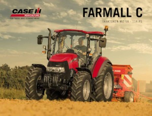Трактори 4WD (задвиждане на четирите колела) Case IH Farmall 85 C Rops Basis