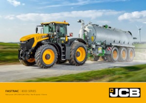 Трактори 4WD (задвиждане на четирите колела) JCB Fastrac 8330