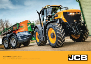 Трактори 4WD (задвиждане на четирите колела) JCB Fastrac 8330