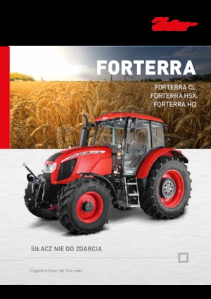 Трактори 4WD (задвиждане на четирите колела) Zetor Forterra CL 130