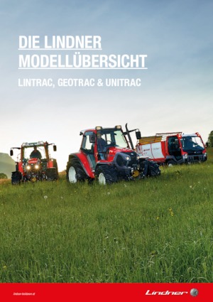 Трактори 4WD (задвиждане на четирите колела) Lindner Geotrac 104 ep