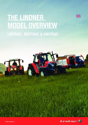 Трактори 4WD (задвиждане на четирите колела) Lindner Geotrac 104 ep