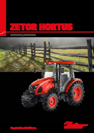 Трактори 4WD (задвиждане на четирите колела) Zetor Hortus HS 65