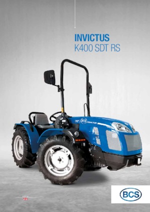 Трактори 4WD (задвиждане на четирите колела) BCS Invictus K400 SDT RS