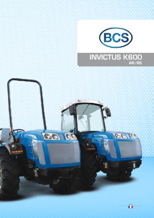 Трактори 4WD (задвиждане на четирите колела) BCS Invictus K600 AR